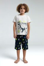 ⁦RP3534-2 طقم شورت للاولاد قطن قطعتين⁩ - الصورة ⁦2⁩