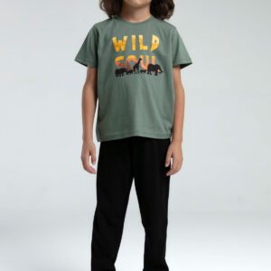 RP3556-2 طقم بيجاما قطن قطعتين للاولاد