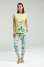 ⁦RP3617 طقم بيجاما قطن من كولكشن الام وبنتها⁩ - الصورة ⁦11⁩