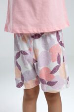 ⁦RP3618-2 طقم شورت للفتيات قطن قطعتين⁩ - الصورة ⁦3⁩