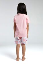 ⁦RP3618-2 طقم شورت للفتيات قطن قطعتين⁩ - الصورة ⁦2⁩