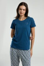 ⁦AR3212-S طقم بيجاما للنساء قطعتين قطن⁩ - الصورة ⁦4⁩