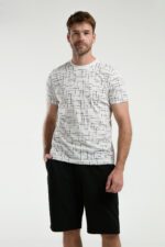 ⁦AR3332 طقم شورت للشباب قطن قطعتين⁩ - الصورة ⁦6⁩