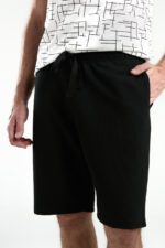 ⁦AR3332 طقم شورت للشباب قطن قطعتين⁩ - الصورة ⁦2⁩