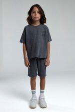 ⁦RP3568 طقم شورت للاولاد قطن ثلاثة خيط⁩ - الصورة ⁦5⁩