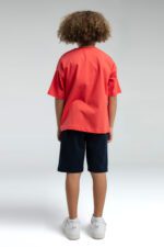 ⁦RP3571-2 طقم شورت للاولاد قطن قطعتين⁩ - الصورة ⁦4⁩