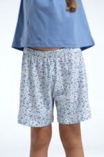 ⁦RP3611-2 طقم شورت للفتيات قطن قطعتين⁩ - الصورة ⁦4⁩