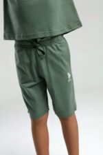 ⁦US2022 US POLO ASSN تريننج قطن ثلاثة خيط للاولاد لون اخضر⁩ - الصورة ⁦6⁩