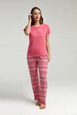 ⁦AR3248-S طقم بيجاما للنساء قطن بارد⁩ - الصورة ⁦2⁩