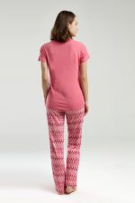 ⁦AR3248-S طقم بيجاما للنساء قطن بارد⁩ - الصورة ⁦3⁩