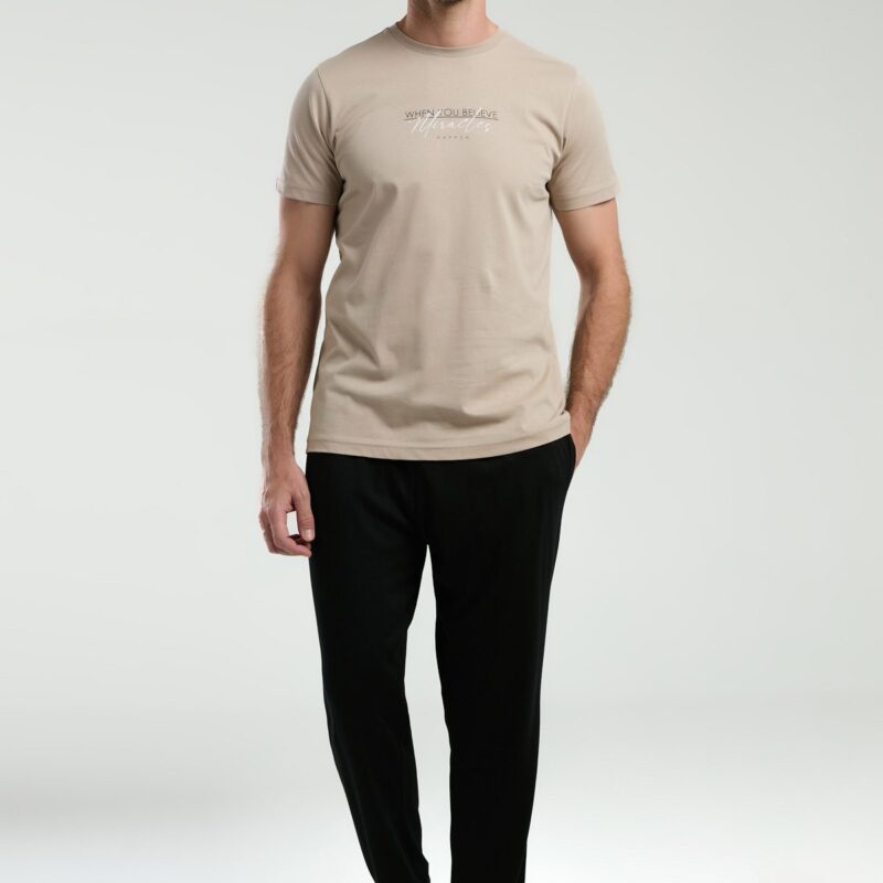 AR3324-S طقم بيجاما قطن للرجال قطعتين