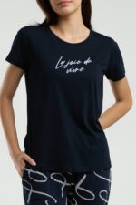 ⁦AR3232-S طقم بيجاما للنساء قطن بارد⁩ - الصورة ⁦4⁩