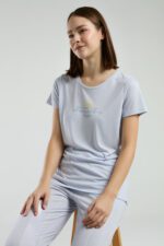 ⁦PC8978-S Pierre Cardin طقم بيجاما قطعتين قطن للنساء⁩ - الصورة ⁦2⁩