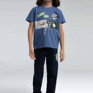 RP3535-2 طقم بيجاما للاولاد قطن قطعتين