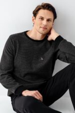 ⁦AR3509 طقم بيجاما شتوي للرجال⁩ - الصورة ⁦2⁩