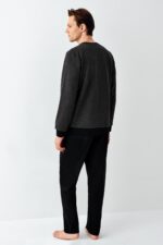 ⁦AR3509 طقم بيجاما شتوي للرجال⁩ - الصورة ⁦5⁩