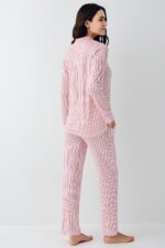 ⁦PC9113-S PIERRE CARDIN طقم بيجاما بأزرار قطن⁩ - الصورة ⁦2⁩