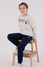 US2212US POLO ASSN طقم للاولاد قطن مبطن ودافئ