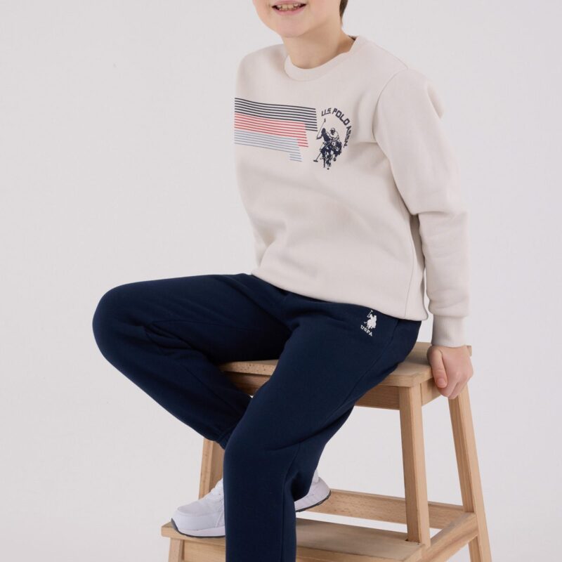 US2212US POLO ASSN طقم للاولاد قطن مبطن ودافئ