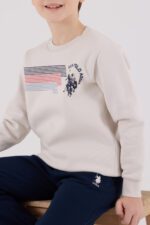 ⁦US2212US POLO ASSN طقم للاولاد قطن مبطن ودافئ⁩ - الصورة ⁦2⁩