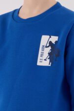 ⁦US2216 US POLO ASSN طقم للاولاد قطن مبطن ودافئ⁩ - الصورة ⁦4⁩