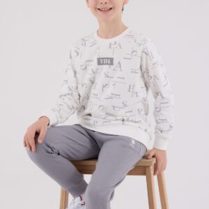 US2230 US POLO ASSN طقم للاولادقطن ثلاثة خيط