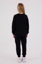 ⁦US2305 US POLO ASSN طقم للفتيات قطن ثلاثة خيط لون اسود⁩ - الصورة ⁦2⁩