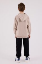 ⁦RP3650 طقم شتوي دافئ للاولاد مبطن لون بيج⁩ - الصورة ⁦5⁩