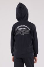 ⁦RP3685 طقم شتوي دافئ للاولاد مبطن لون رمادي غامق⁩ - الصورة ⁦2⁩