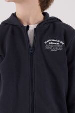 ⁦RP3685 طقم شتوي دافئ للاولاد مبطن لون رمادي غامق⁩ - الصورة ⁦3⁩