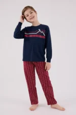 ⁦RP3648 طقم بيجاما قطن من كولكشن الاب مع ابنه⁩ - الصورة ⁦2⁩