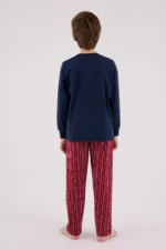 ⁦RP3648 طقم بيجاما قطن من كولكشن الاب مع ابنه⁩ - الصورة ⁦4⁩