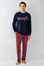 ⁦RP3648 طقم بيجاما قطن من كولكشن الاب مع ابنه⁩ - الصورة ⁦6⁩