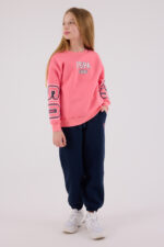 ⁦US2314 US POLO ASSN طقم للفتيات قطن مبطن ودافئ⁩ - الصورة ⁦6⁩