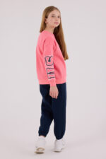 ⁦US2314 US POLO ASSN طقم للفتيات قطن مبطن ودافئ⁩ - الصورة ⁦2⁩