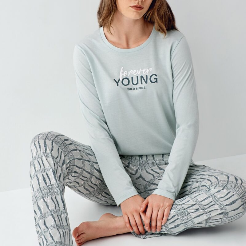 AR3405 طقم بيجاما للنساء قطن