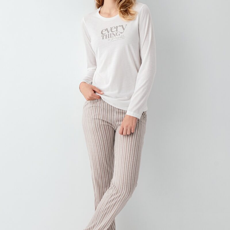 AR3424-S طقم بيجاما للنساء قطن