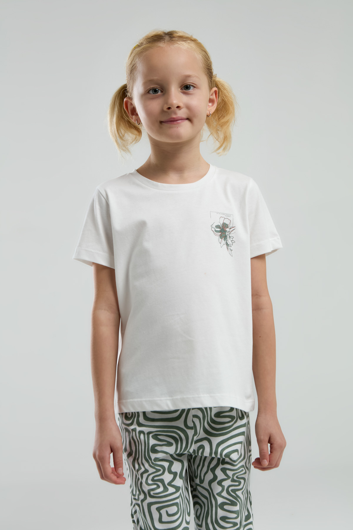 AR3303 طقم بيجاما من كولكشن العائلة الام وابنتها قطن قطعتين - الصورة 7